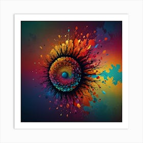 Abstract Painting 1 Art Print