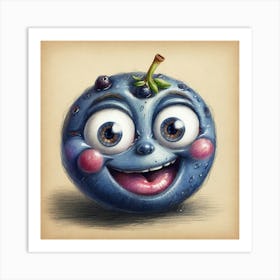 Blueberry 9 Art Print