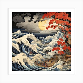 Great Wave Off Kanagawa Art Print