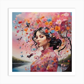 "The world of colors and dreams: an enchanting journey into endless imagination" 1 Art Print