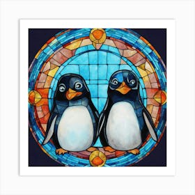 Penguins Art Print