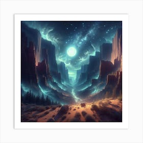 Fantasy Landscape 3 Art Print