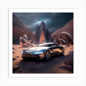 Aston Martin Db9 6 Art Print