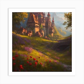 Castle Art Print