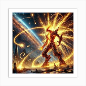 Ignis Sovereign Solar Siphon Art Print