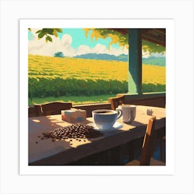 Coffee Table Art Print