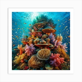 Coral Reef Art Print