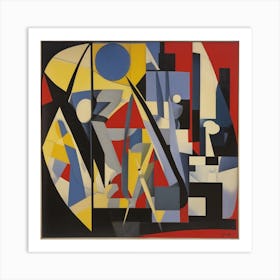 Abstract Figure Art Print