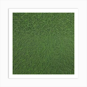 Green Grass Background 8 Art Print