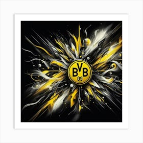 Borussia Dortmund Logo Wall Art 46 Art Print