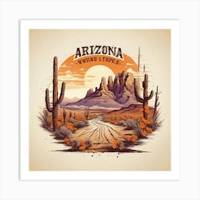 Arizona Road Trip Art Print