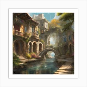 Fantasy Painting 42 Art Print