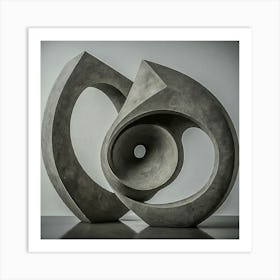 Abstract Sculpture Art Print