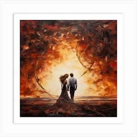 Lovers By Csaba Fikker 35 Art Print