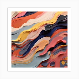 Abstract Painting 1 Art Print