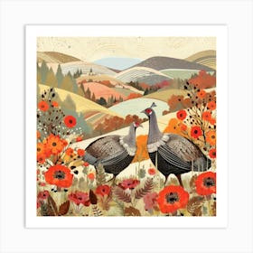 Bird In Nature Turkey 5 Art Print