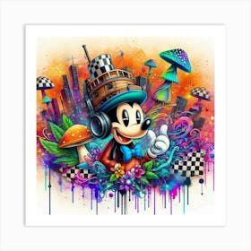 Mickey Mouse 1 Art Print