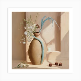 Vase Of Flowers 2 Art Print