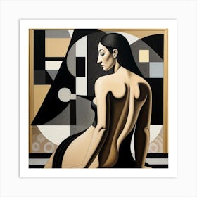 Nude Woman 2 Art Print