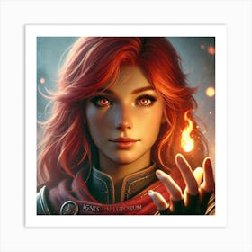 Lyra Hearthfire 2 Art Print