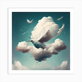 Bird In The Sky Art Print