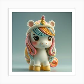 Unicorn 253 Art Print