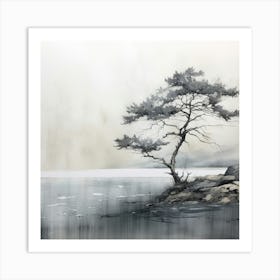 Lone Tree 5 Art Print