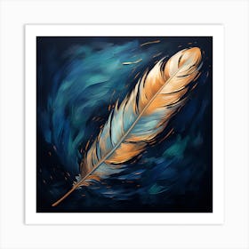 Feather Feather Feather Art Print