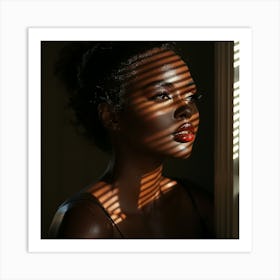 Woman In The Sunlight Art Print