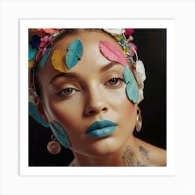 Rihanna 1 Art Print