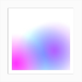 Abstract Pink And Purple Blurred Background Art Print
