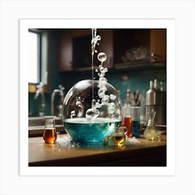 Chemistry In The Kitchen Art Print