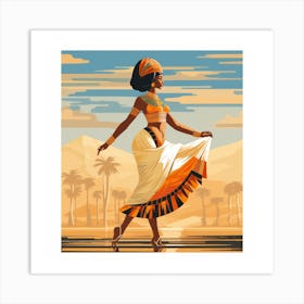 Egyptian Woman 13 Art Print