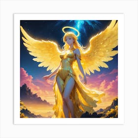 Angel Art Print