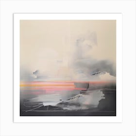 The Melody And Vibes Contemporary Landscape 27 Art Print