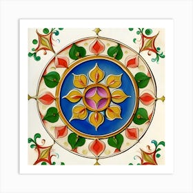 Mandala Art Art Print