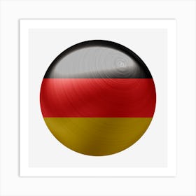 Germany Flag Europe Country Art Print