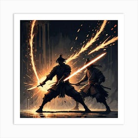 Samurai Art 111 Art Print