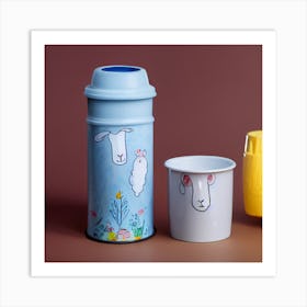 Mug And Cup Set Art Print