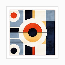 Squares in Staccato, Circles in Legato Art Print