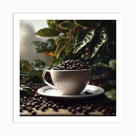 Coffee Beans 145 Art Print