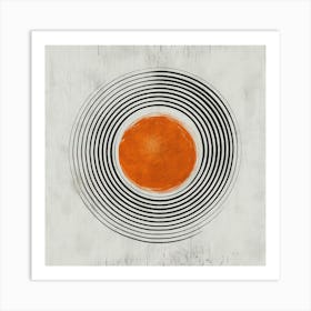 'Orange' 6 Art Print