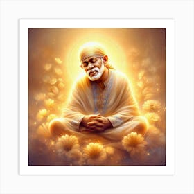 Sai Baba 5 Art Print