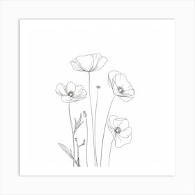 Poppies 62 Art Print