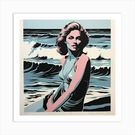 'Ocean girl’ Art Print