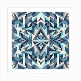 Cold Shape Art Print