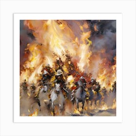 WAR IS HELL Art Print