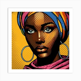 Nthabiseng Pop African Woman Art Print