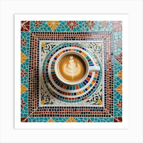 Latte Art 50 Art Print