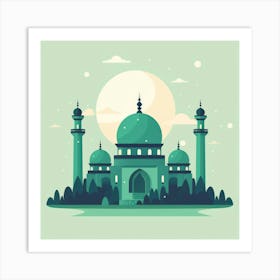 Islamic Mosque 4 Art Print